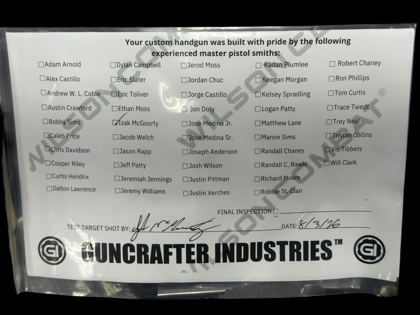 GUNCRAFTER POLARA X2 PORTED COMMANDER 4.25” SILVER COPPER PVD ALUMINUM GRIP