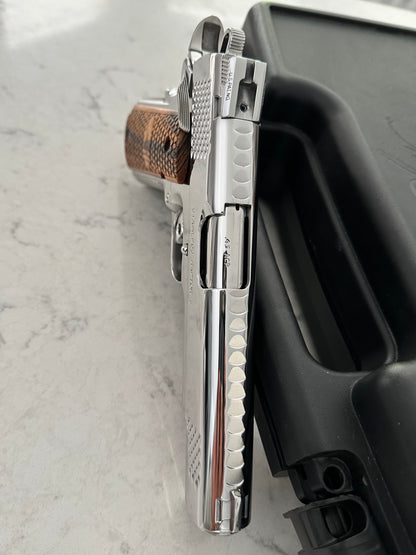 Kimber 1911 Stainless Raptor II .45 acp high polished mirror finish (pre-owned)