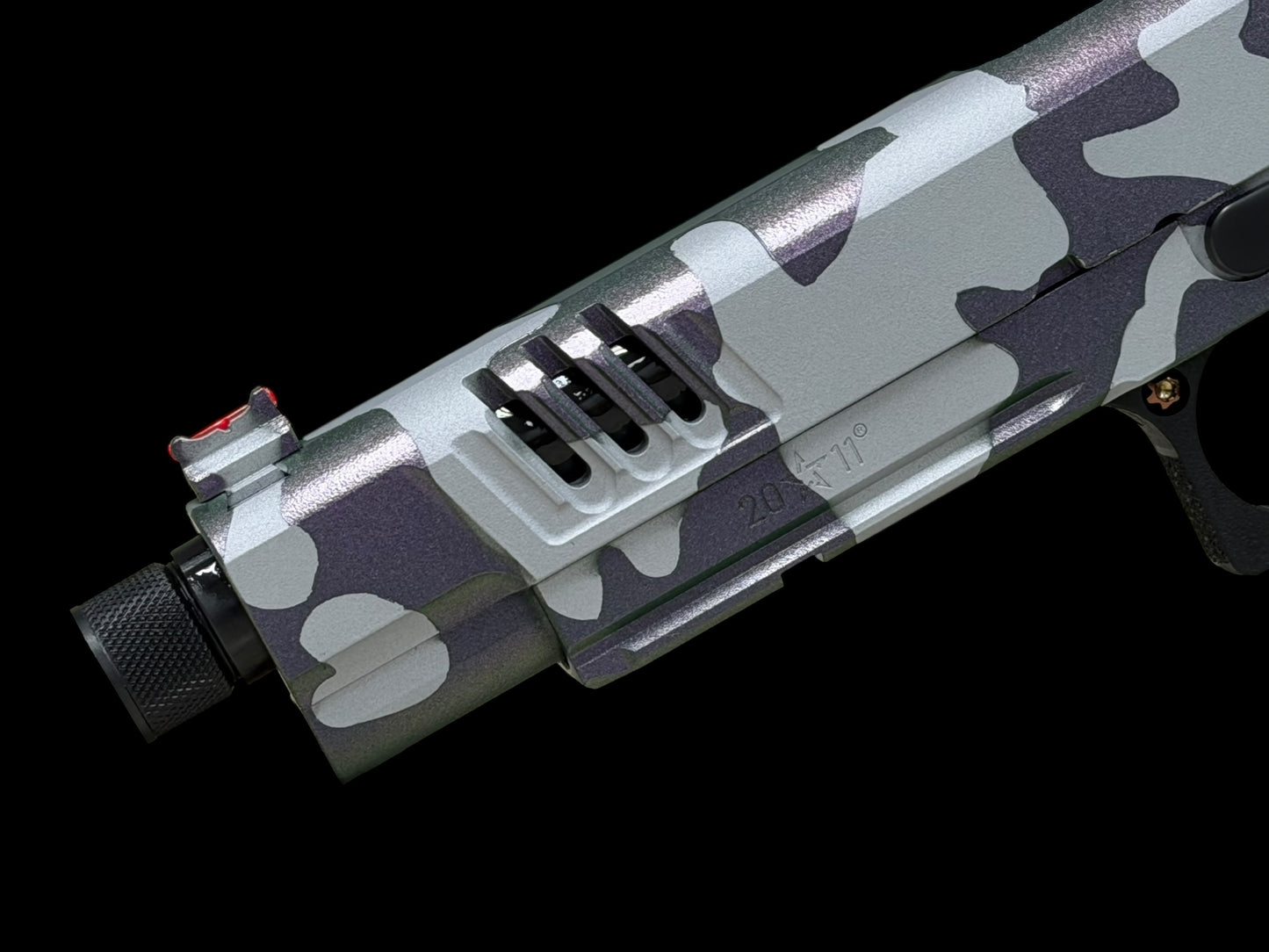 STACCATO CUSTOM XL MULTI CAM THREADED 5.4” BARREL WITH INFINITY TRIGGER AND SRO