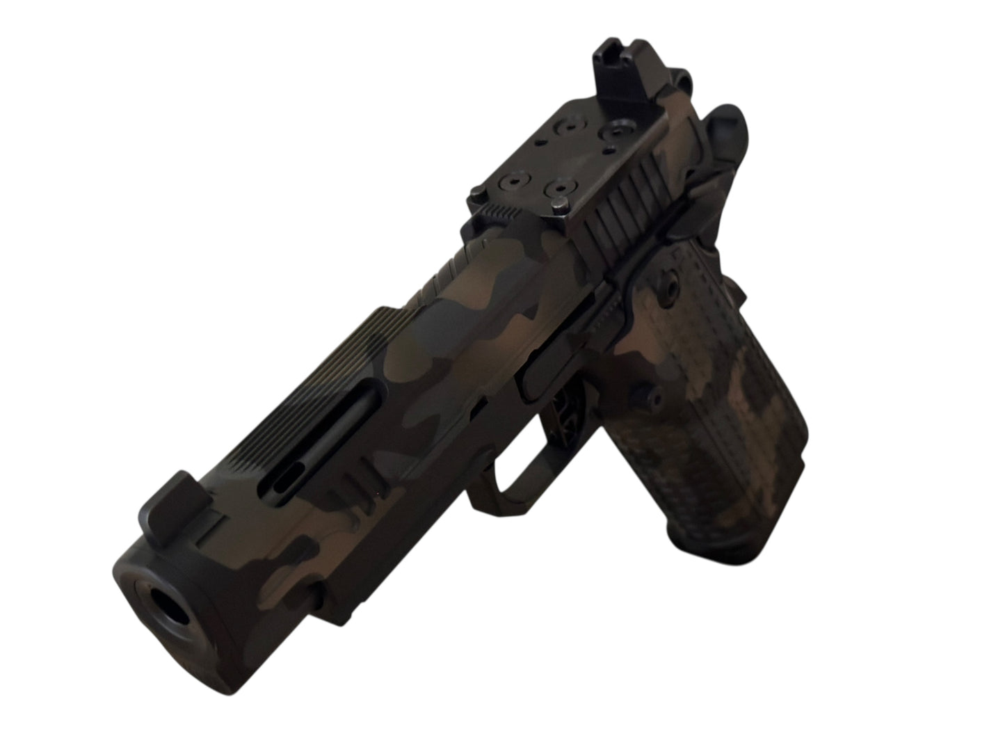 GUNCRAFTER INDUSTRIES X2 COMMANDER PORTED CAMO 9MM