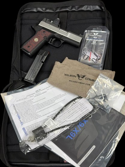 WISON COMBAT EDC X9 2.0 TWO TONE 3.25” WITH TRIJICON RMR GREEN DOT