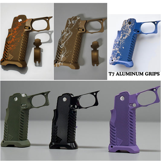 TEE GUN VAULT “T7” ALUMINUM FULL SIZE 2011 STACCATO GRIPS