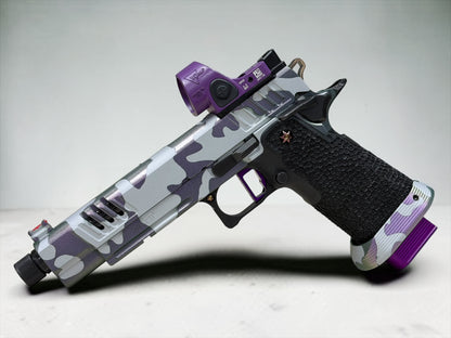 STACCATO CUSTOM XL MULTI CAM THREADED 5.4” BARREL WITH INFINITY TRIGGER AND SRO