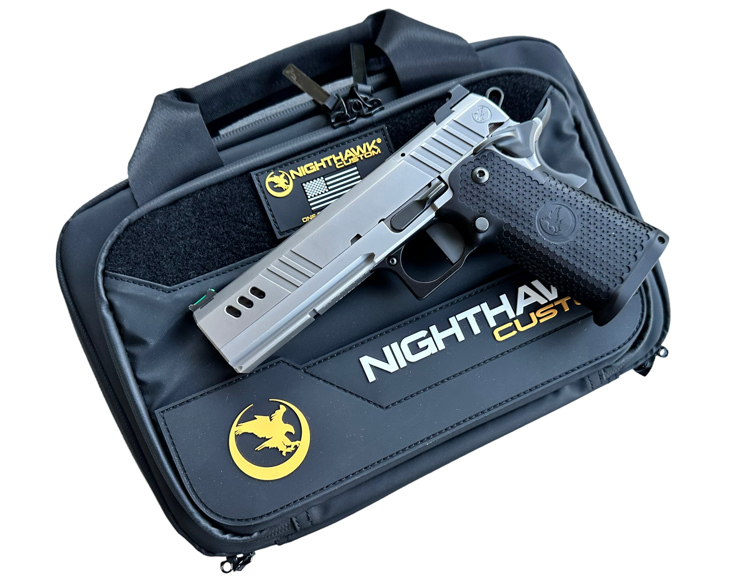 NIGHTHAWK CUSTOM BDS GOVERNMENT 9MM 2011 OPTIC READY FOR TRIJICON SRO