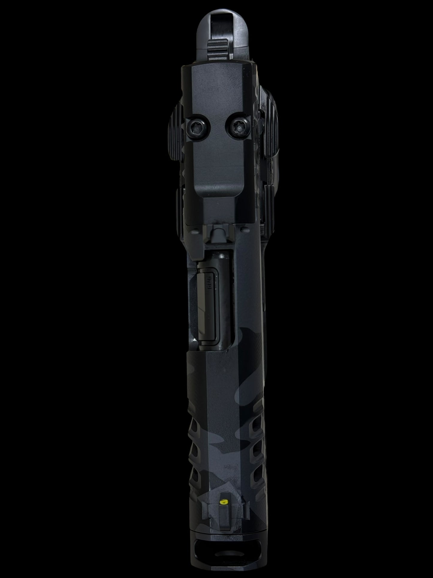 STACCATO CUSTOM HD P4X BLACK MULTI CAM 4” COMP’D BARREL STEEL FRAME WITH EXTRAS