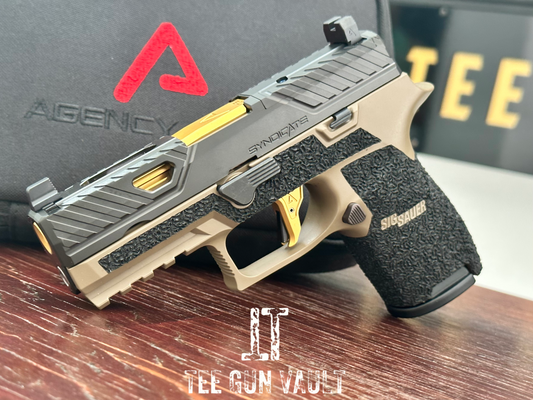 SIG SAUER P320 AGENCY ARMS FULL BUILD 9MM IOS compact