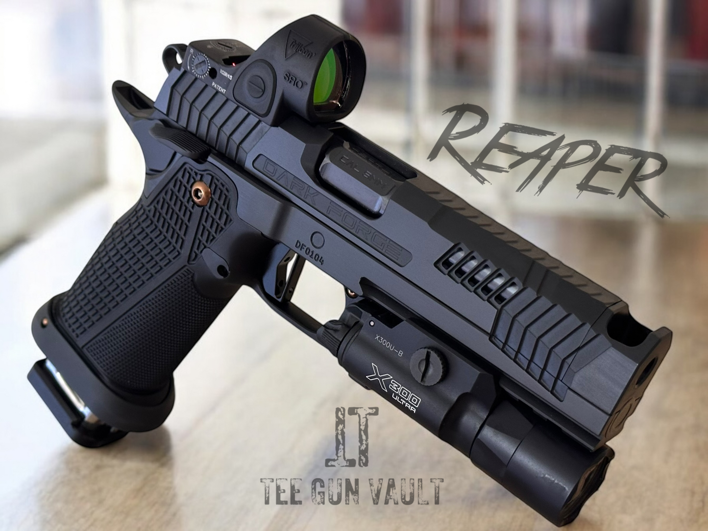 DARK FORGE “REAPER” COMP 5” 9mm (optic & light not included)
