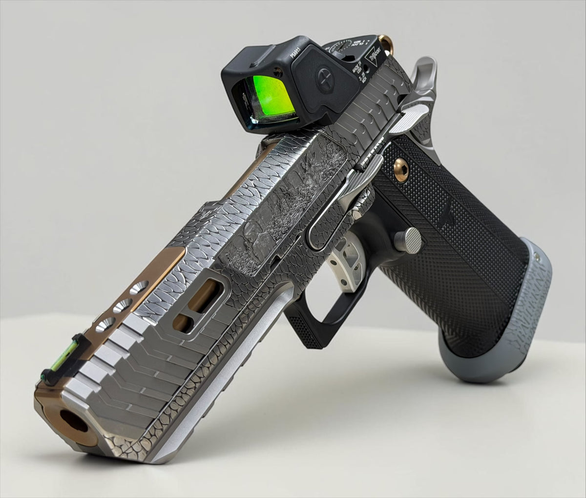 TARAN TACTICAL “MEMENTO MORI” VIPER 1 OF 5 MASTERPIECE MUSEUM GRADE FUNCTIONAL ART