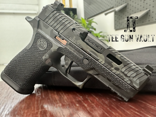 SIG SAUER P320 AGENCY ARMS 9MM FULL BUILD BLACK CAMO