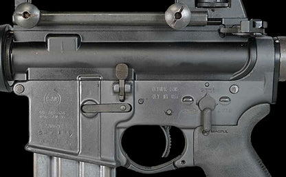 SAW-15 OLYMPIC ARMS COMMANDO 8.5” FULL AUTO TRANSFERABLE MACHINE GUN (NFA ITEM) .223/5.56