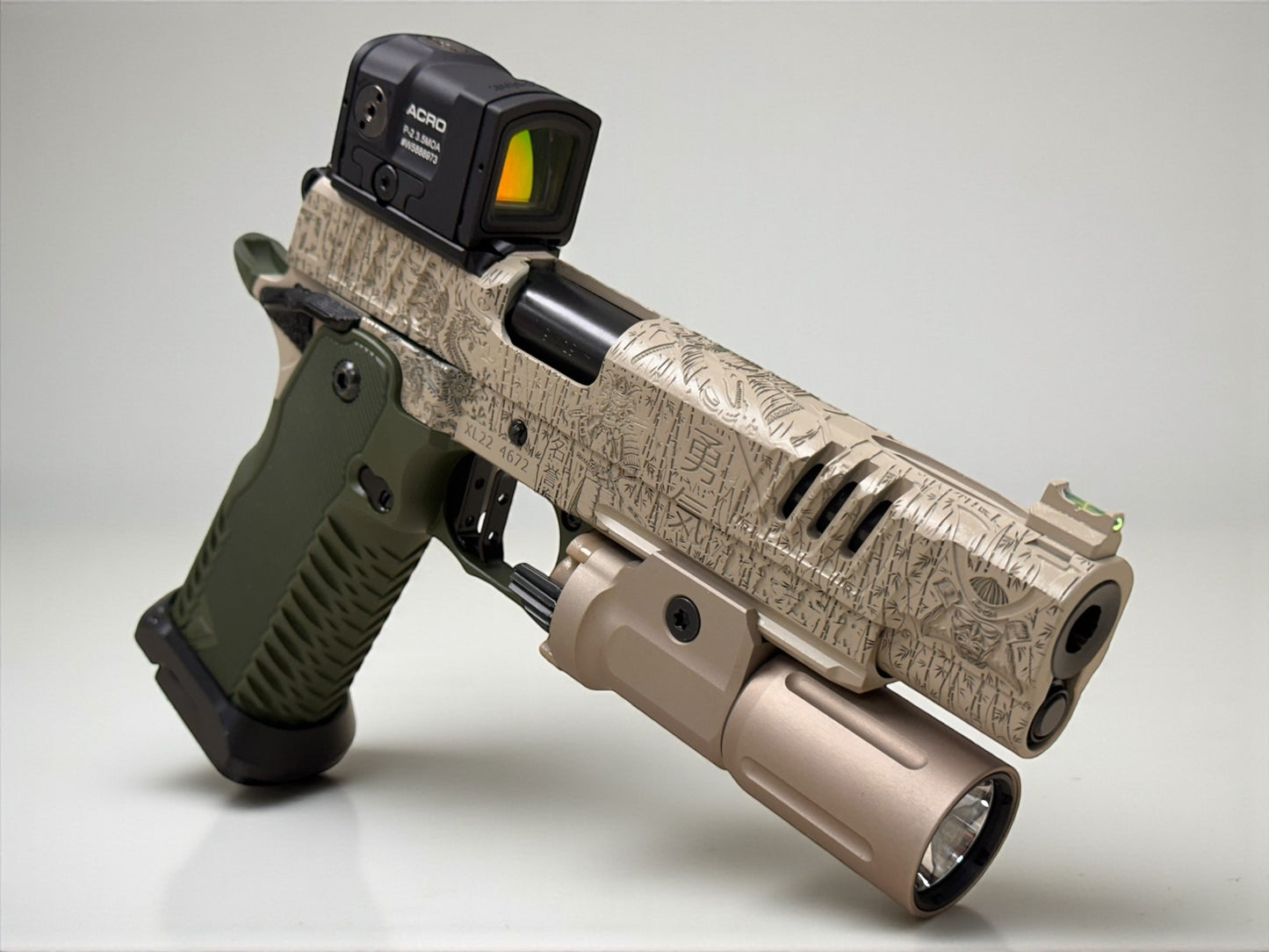 STACCATO CUSTOM XL “IMMORTALS” THEME WITH T7 ALUMINUM GRIPS ACRO P2 & MODLITE