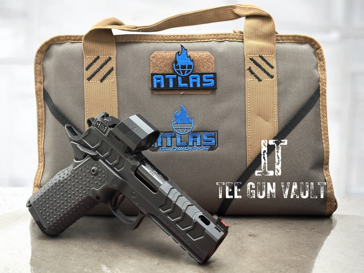 ATLAS GUNWORKS EOS 4.25” PORTED 9MM (optic not included)