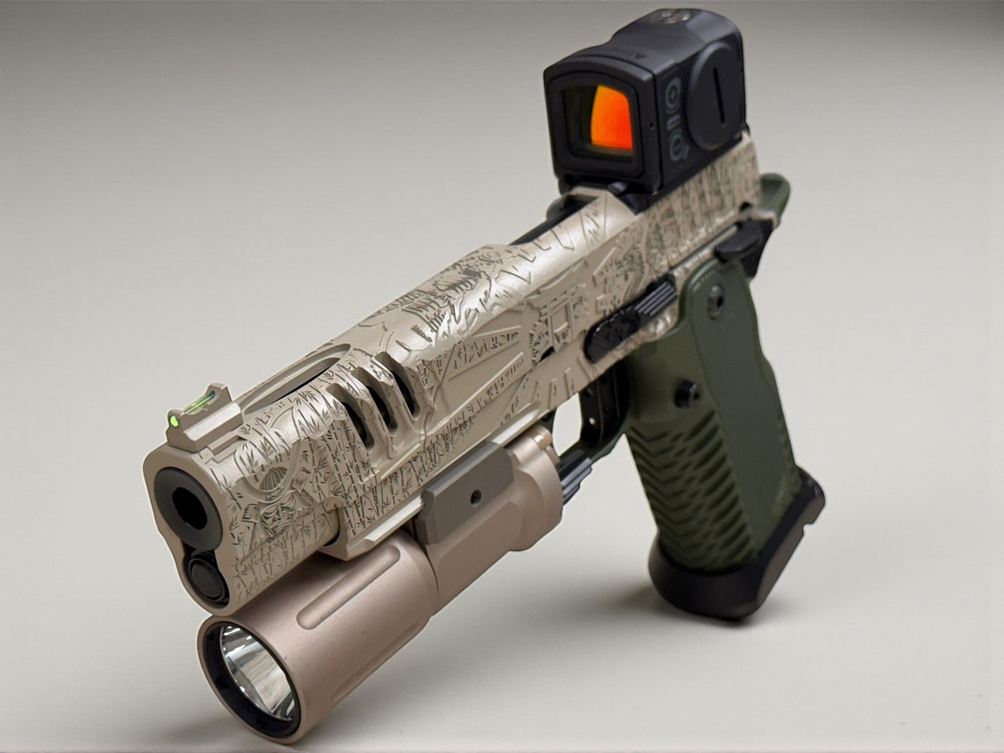 STACCATO CUSTOM XL “IMMORTALS” THEME WITH T7 ALUMINUM GRIPS ACRO P2 & MODLITE