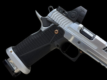 DARK FORGE WRAITH PORTED 4.6” HARD CHROME FINISH WITH TRIJICON SRO