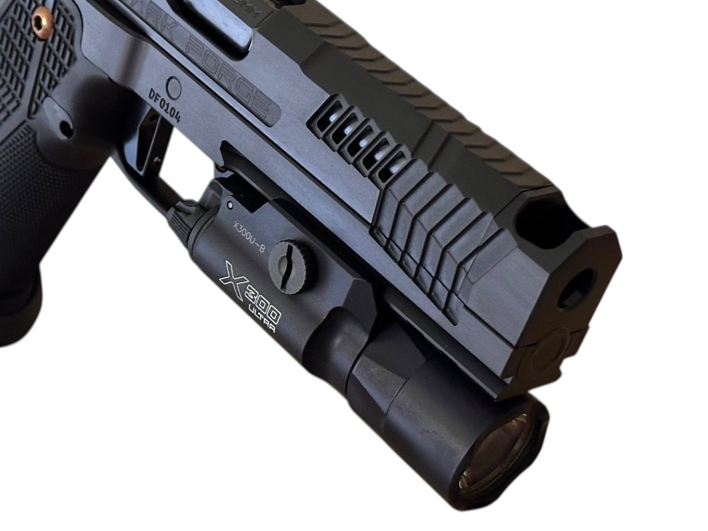 DARK FORGE “REAPER” COMP 5” 9mm (optic & light not included)