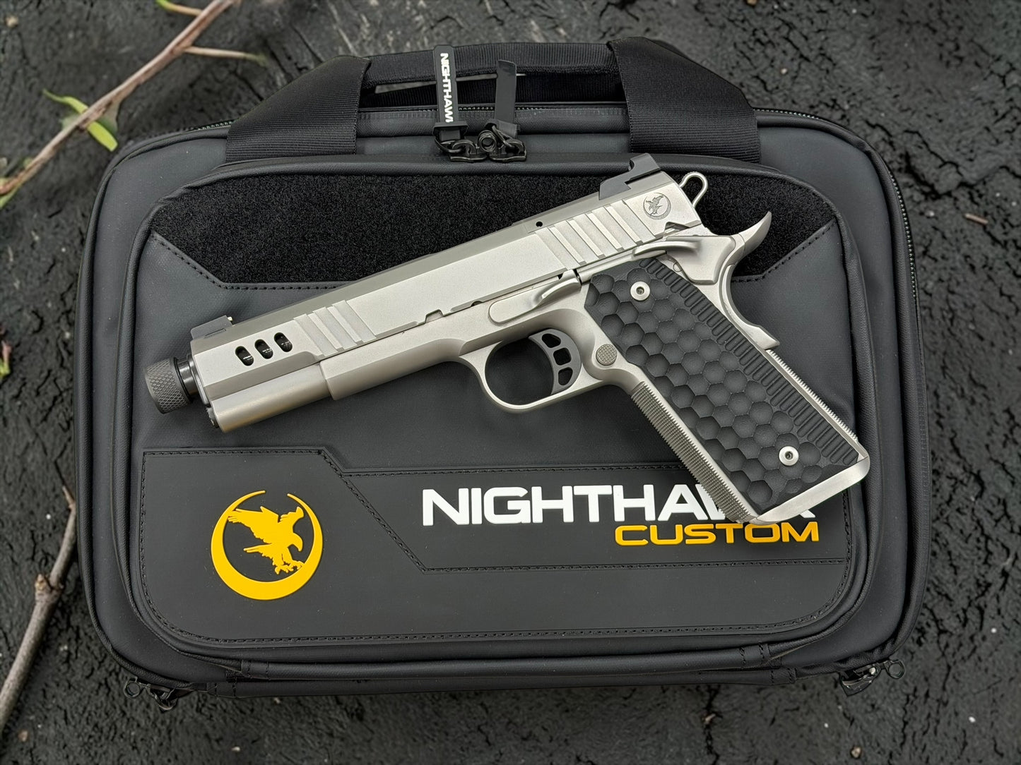 NIGHTHAWK CUSTOM PRESIDENT GOV .45 ACP 1911 THREADED BARREL