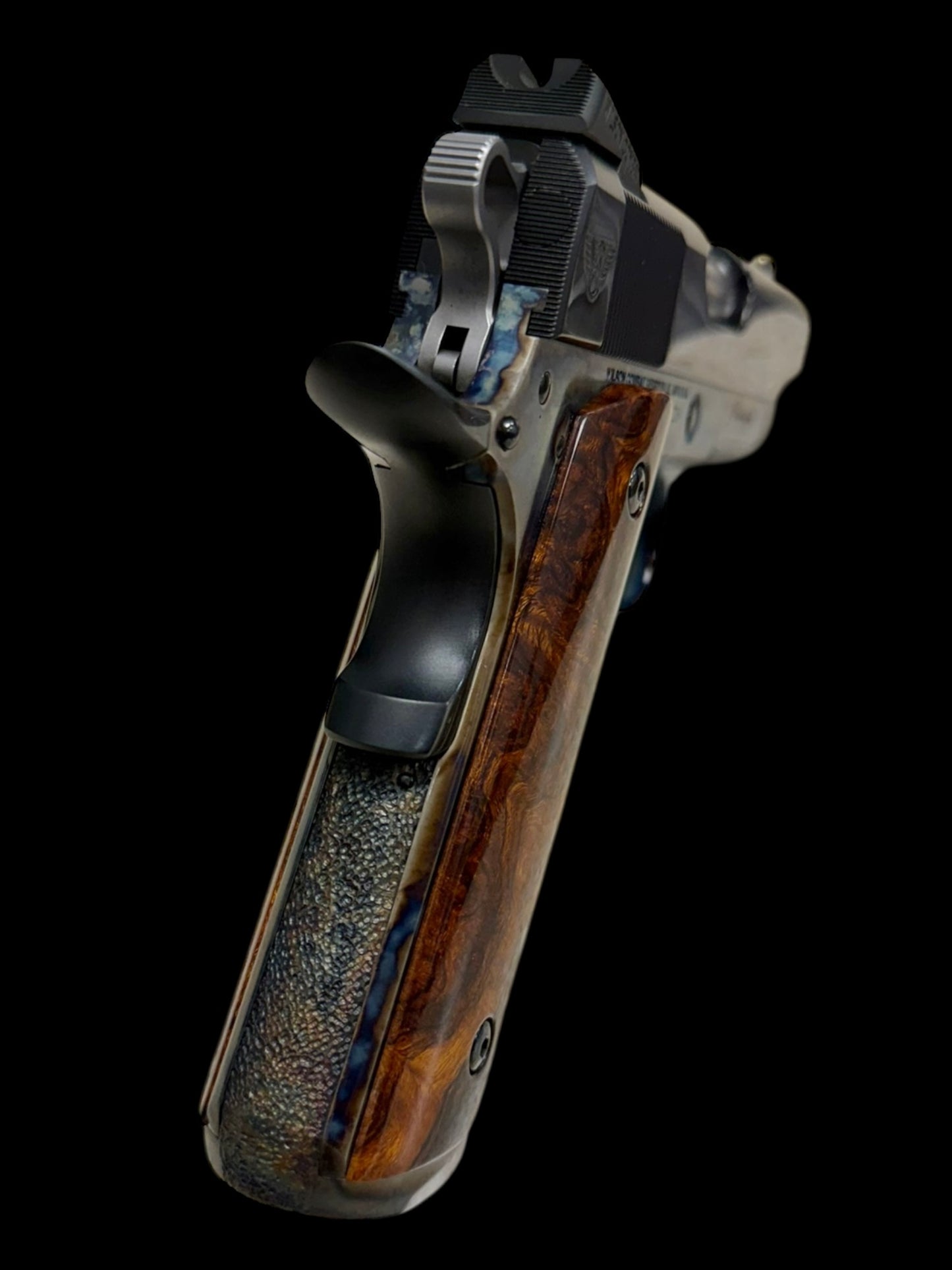 WILSON COMBAT PROFESSIONAL 1911 POLISHED AND CASE HARDENED IN .45ACP