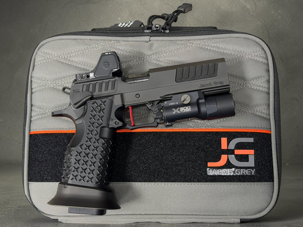 JACOB GREY NOX 9 STAGEMASTER 5” BARREL 9MM (OPTIC AND LIGHT NOT INCLUDED)