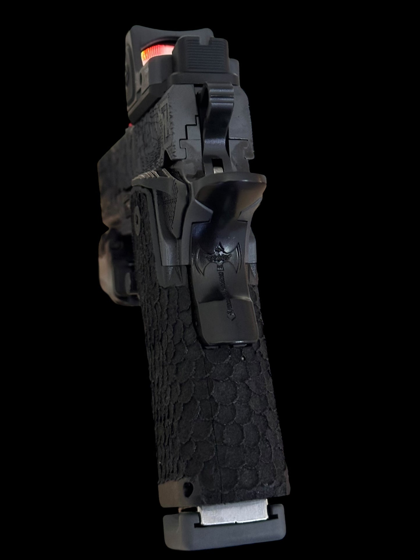 STACCATO CUSTOM CS “VIKING” PORTED 3.5” DLC BARREL WITH RMR AND TLR7 FLASHLIGHT