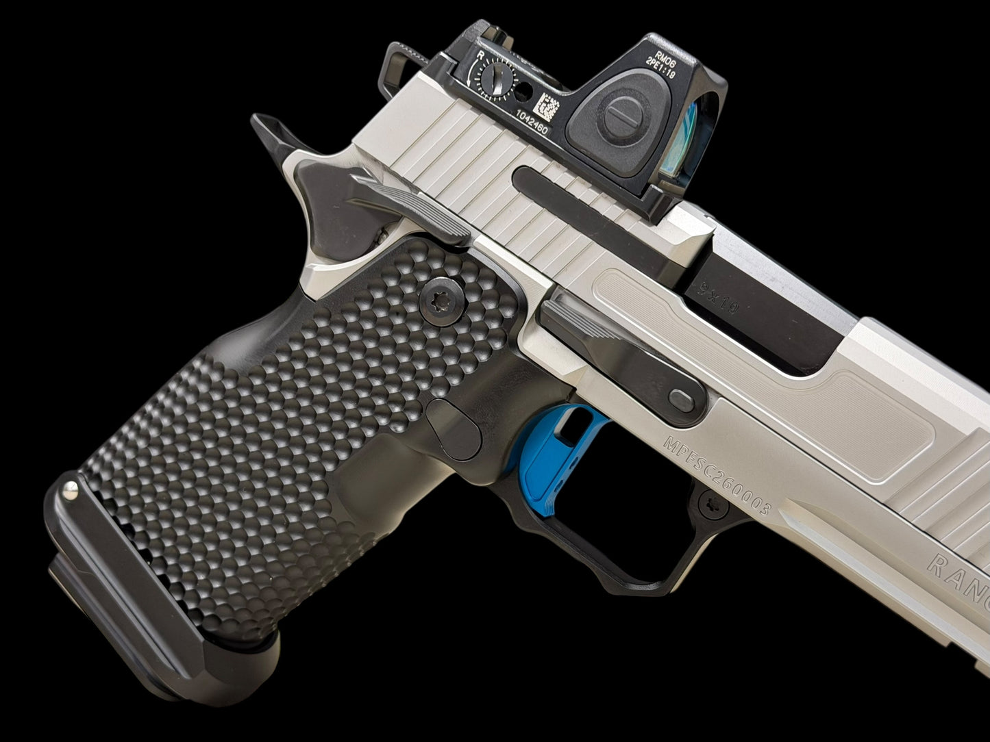 MILLER PRECISION RANGER 9SC PORTED WITH TRIJICON RMR