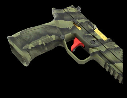 Agency Arms Sig P320 Ronin Tactics, 9MM, 4.7" Barrel, Earth Camo