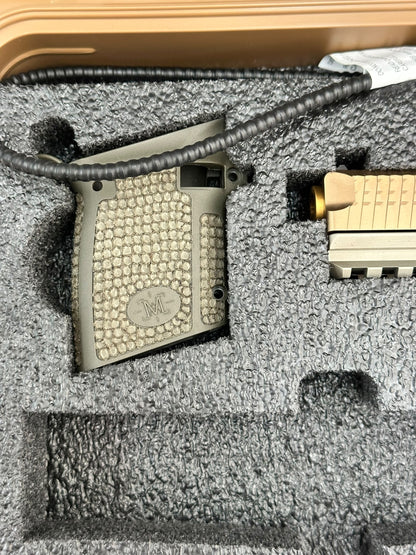 MATRIX ARMS MX19 FDE ALUMINUM FRAME GOLD BARREL