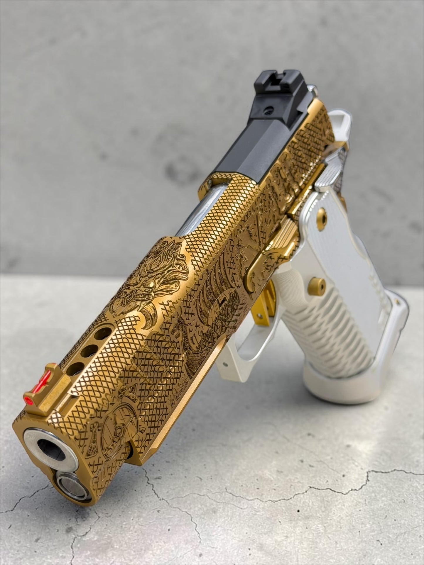 STACCATO CUSTOM P “VIKING” COPPER WITH T7 GRIPS AND EDGE TRIGGER