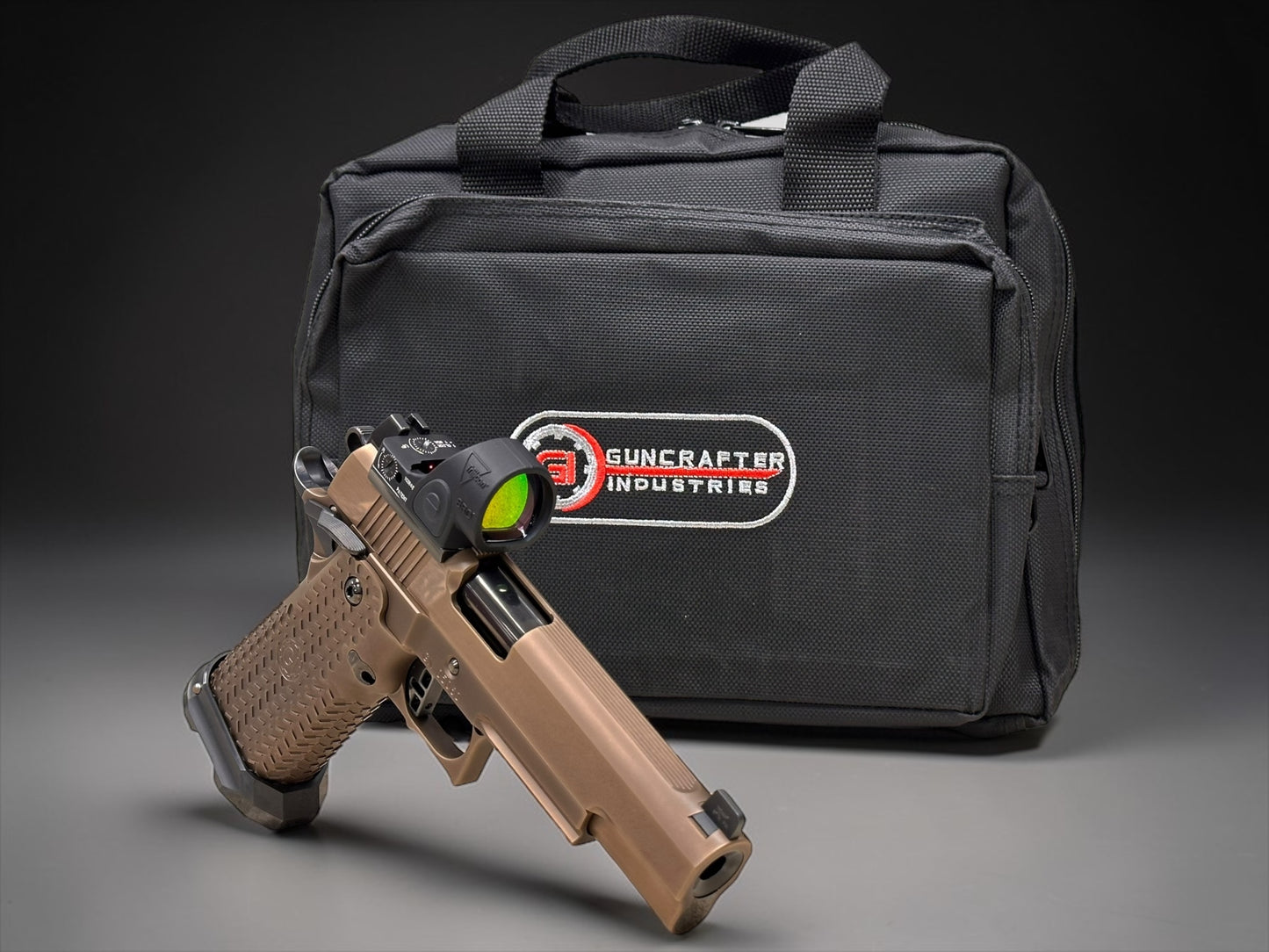 GUNCRAFTER INDUSTRIES GI DS .38 SUPER POLISHED BRONZE PVD FINISH (optic not included)