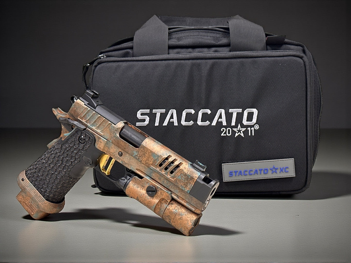 STACCATO CUSTOM XC SUNKEN SHIP LIMITED EDITION ATLAS TRIGGER DRAGON GRIPS AND X300