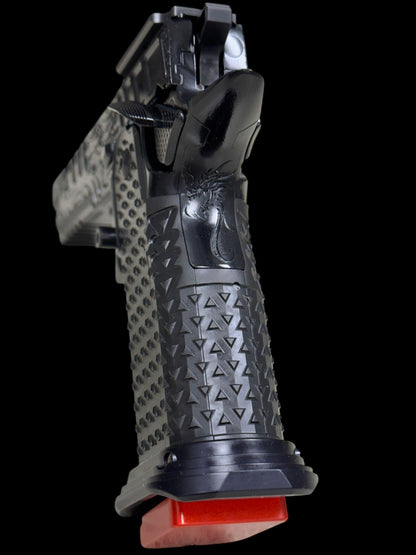 ATLAS GUNWORKS EREBUS V2 BLACK “TRIBAL DRAGON” RED TRIGGER