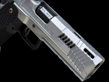 DARK FORGE WRAITH PORTED 4.6” HARD CHROME FINISH WITH TRIJICON SRO