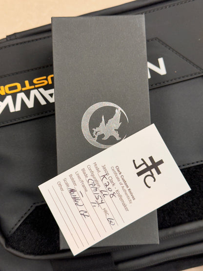 NIGHTHAWK CUSTOM TRS COMMANDER “ICEMAN” SAND HAWK SERRATED OPTIC CUT DOUBLE STACK