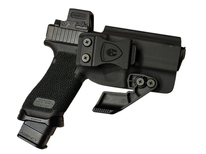 RADIAN ARMS GLOCK 45 COMPENSATED CUSTOMIZED; HOLOSUN AND TIMNEY TRIGGER ALPHA GOLD (PRE OWNED)
