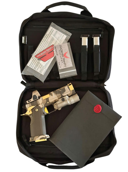 PHOENIX TRINITY H SERIES H PRO DOUBLE STACK EVO GRIPS WITH SRO AND X300 9MM MULTICAM