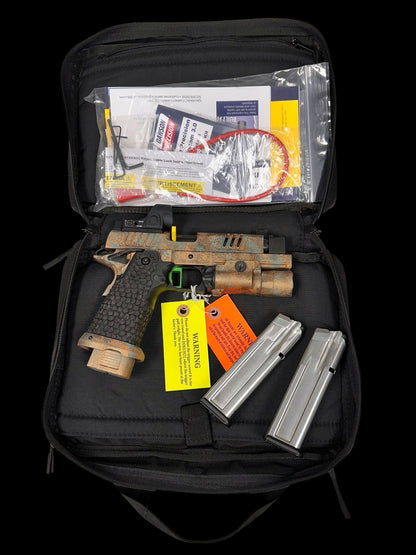 STACCATO CUSTOM XC LIMITED EDITION "SUNKEN SHIP"  WITH DRAGON SCALE GRIPS, INFINITY TRIGGER SRO & X300