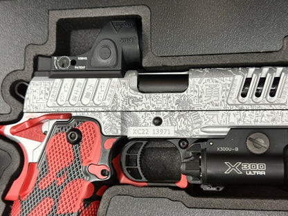 STACCATO CUSTOM XC “THE IMMORTALS” ENGRAVED WITH PT PRO GRIPS SRO AND X300