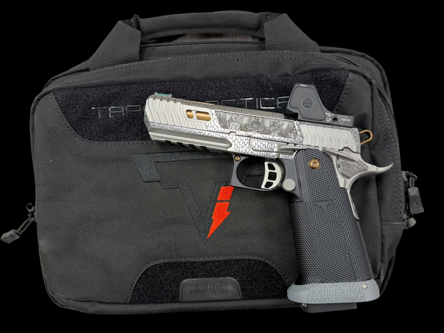 TARAN TACTICAL “MEMENTO MORI” VIPER 1 OF 5 MASTERPIECE MUSEUM GRADE FUNCTIONAL ART