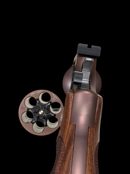 NIGHTHAWK CUSTOM KORTH MONGOOSE 5.25” BRONZE REVOLVER IN .357 MAG