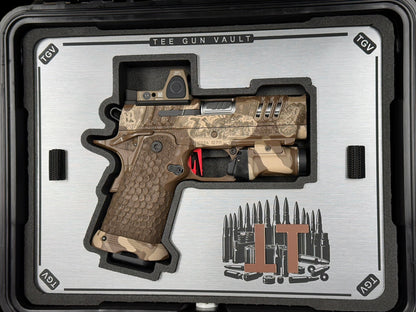 STACCATO CS “BLACK OPS” PORTED 3.5” X SERIES MULTICAM WITH TRIJICON RMR AND TLR7