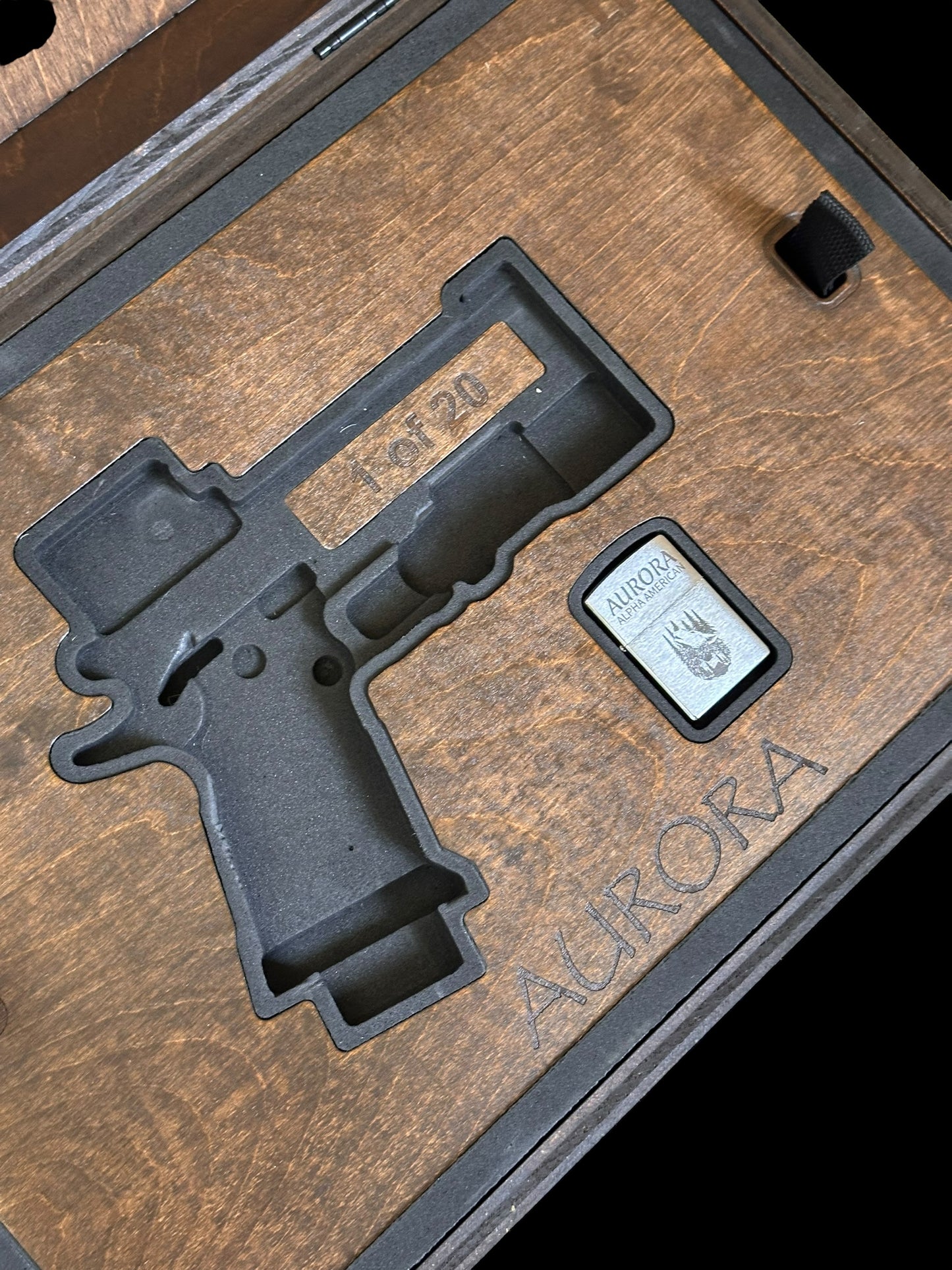 ALPHA AMERICAN “AURORA” PORTED 5” GOV ALL STEEL COLLECTOR LIMITED EDITION 20 UNITS. 9MM