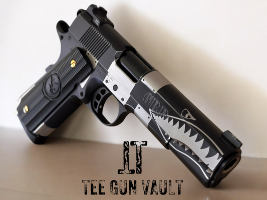 NIGHTHAWK CUSTOM GRP SHARK 1 OF A KIND .45 ACP PRE OWNED EXCELLENT CONDITION