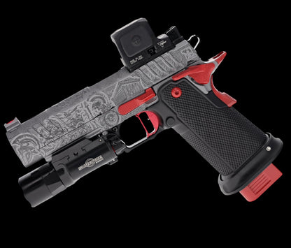 STACCATO CUSTOM P “SPARTANS” PORTED WITH METAL EVO GRIPS RCR & X300