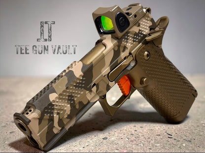 COMBAT PRECISION M5-PORTED COMMANDER 9MM WITH RMR (pre owned) excellent condition