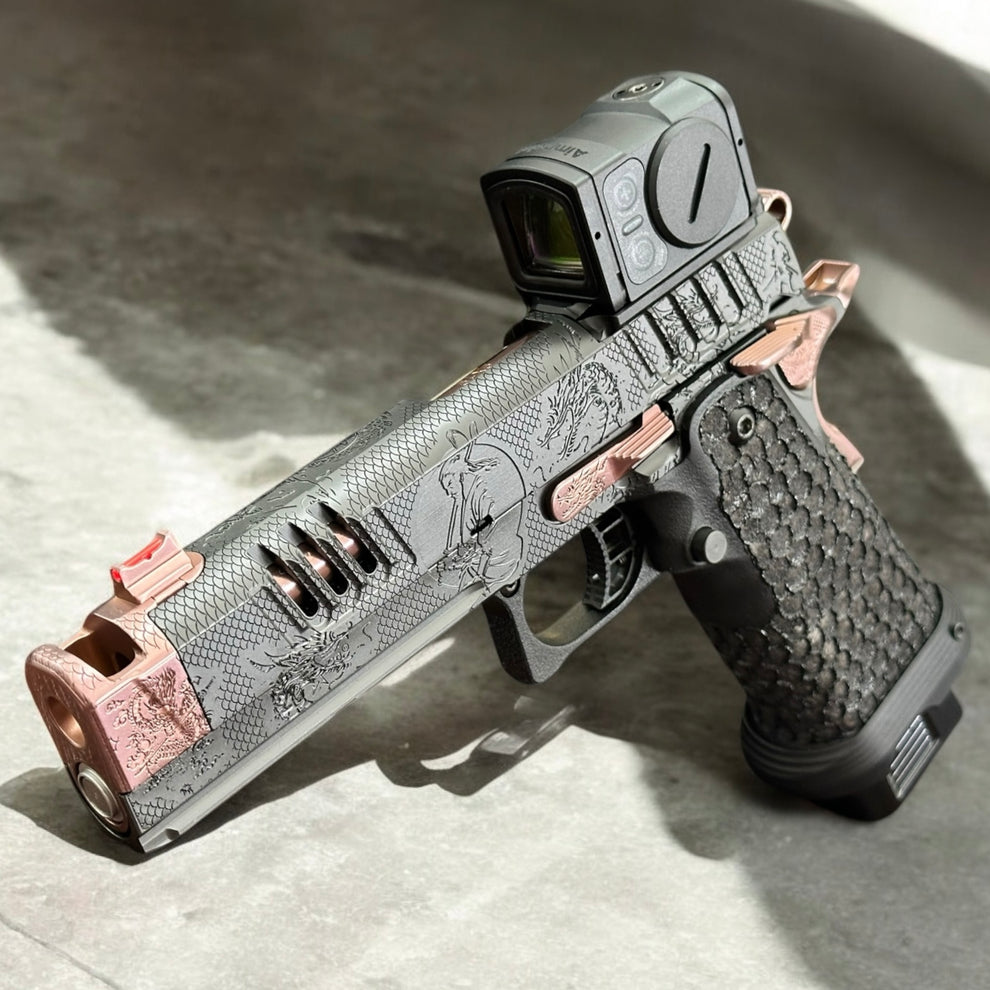 STACCATO CUSTOM XC “LAST SAMURAI” EDITION BLACK/ROSE GOLD 1 OF 1 DLC/P ...