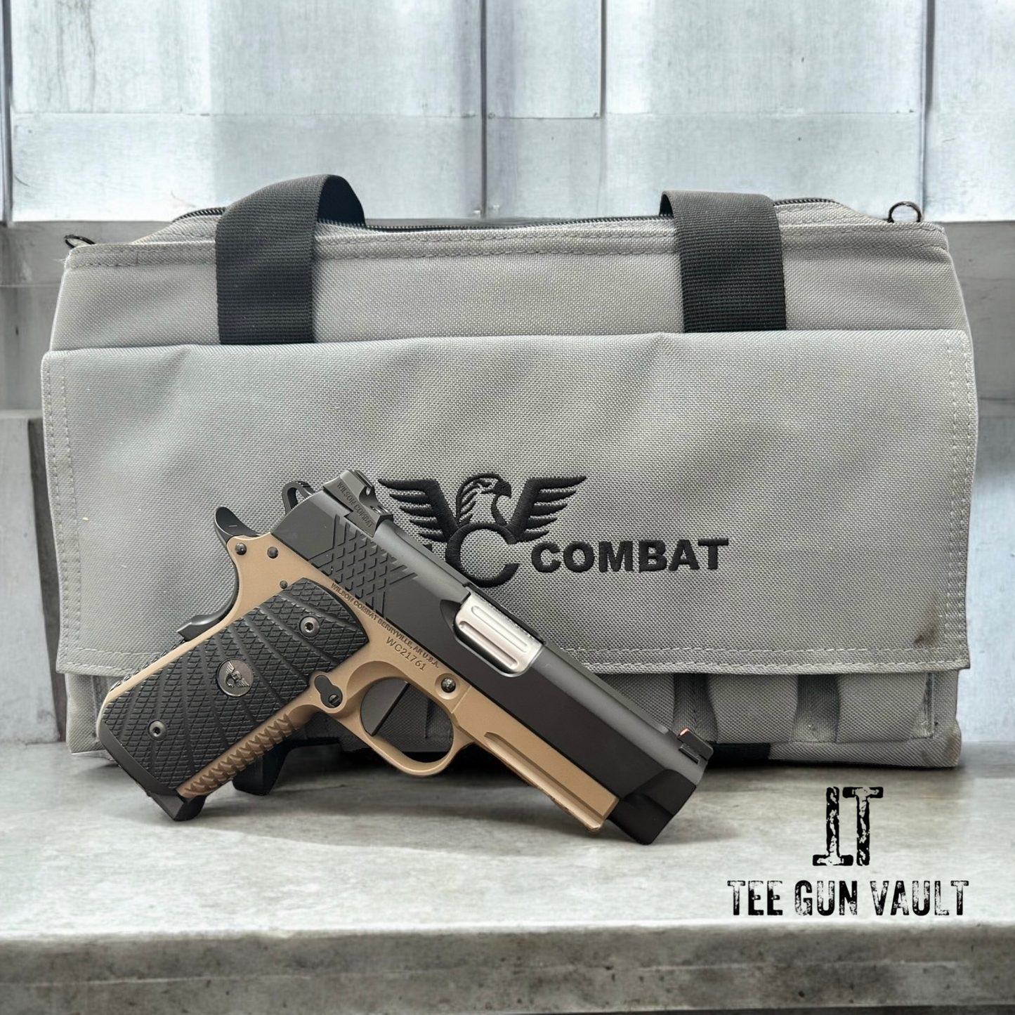 WILSON COMBAT X TAC ELITE 2 TONE 9MM AND 38 SUPER DUAL CONVERSION KIT (2 barrels) unfired pre owned mint