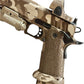 CUSTOM SPRINGFIELD PRODIGY 5” PORTED CAMO WITH SRO AND X300. TREE BARK GRIPS