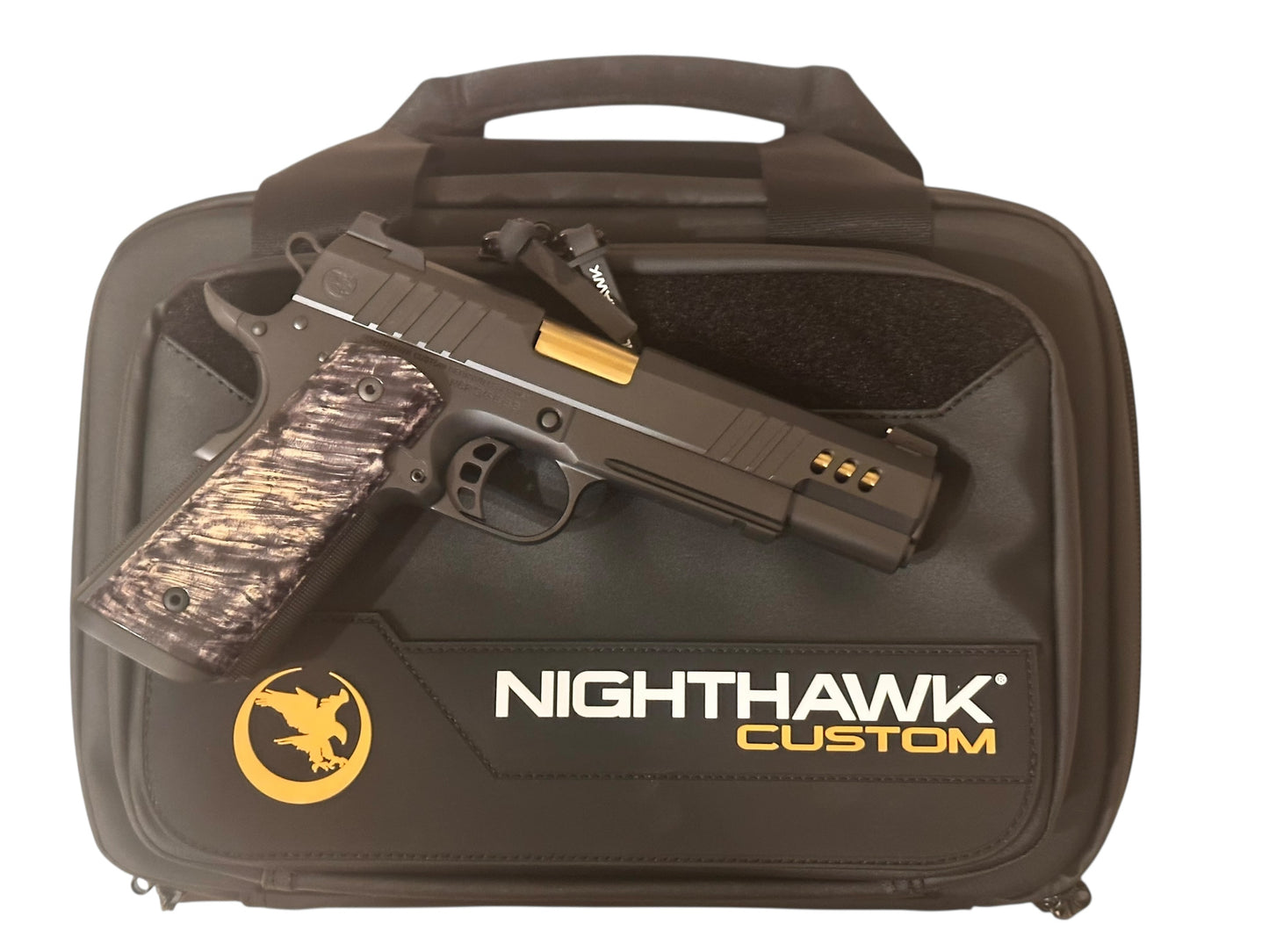 NIGHTHAWK CUSTOM 1911 PRESIDENT GOVERNMENT RECON 9MM IVORY GRIPS LIKE NEW (pre owned)