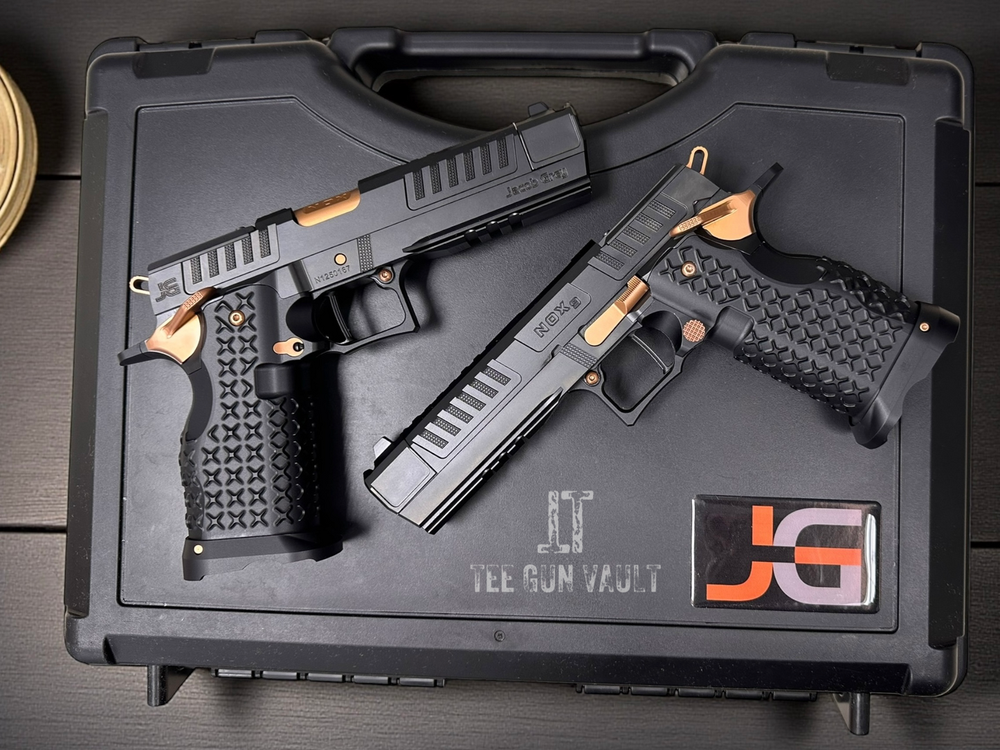JACOB GREY NOX 9 5” PORTED COMPENSATED 2011 PISTOL