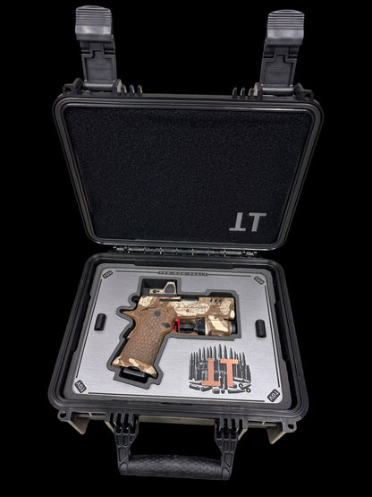STACCATO CS “BLACK OPS” PORTED 3.5” X SERIES MULTICAM WITH TRIJICON RMR AND TLR7