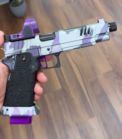 STACCATO CUSTOM XL MULTI CAM THREADED 5.4” BARREL WITH INFINITY TRIGGER AND SRO